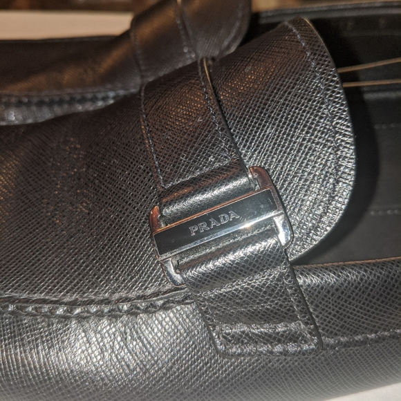 Black Prada mens loafers main image 4